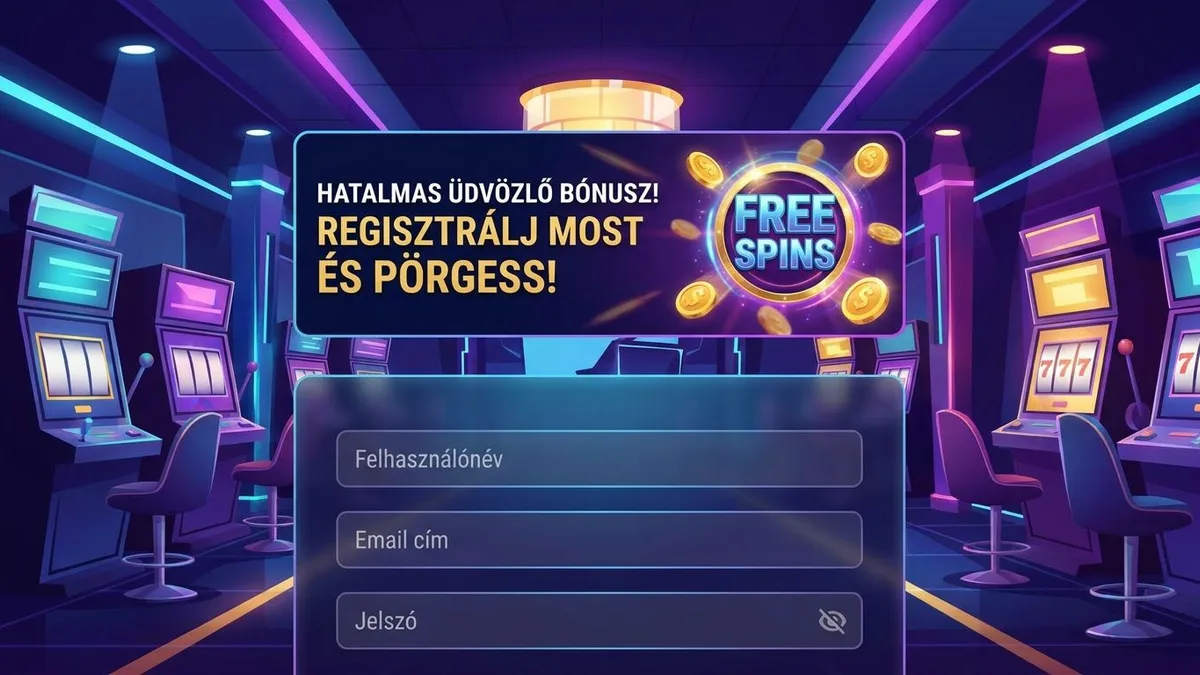 Regisztráció bónusszal